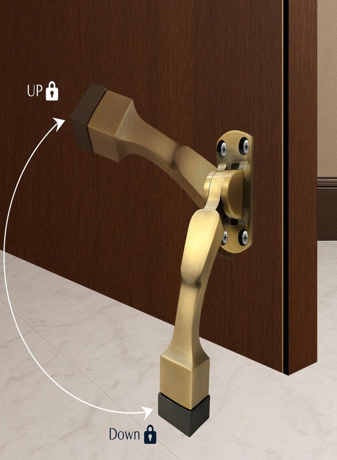 Xpert Door Stopper (Pack of 1) Antique Finish (6 Inches) - Door Stopper for Main Door & Gate Stopper - ADS-75 (Antq) 6" - Image 4